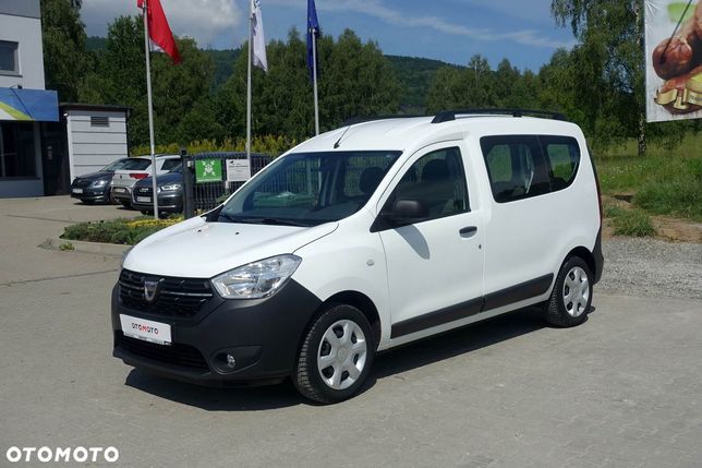 Dacia Dokker 1.6 109KM LPG GAZ Faktura VAT 23% Salon PL 1 właściciel Bezwypadkowy