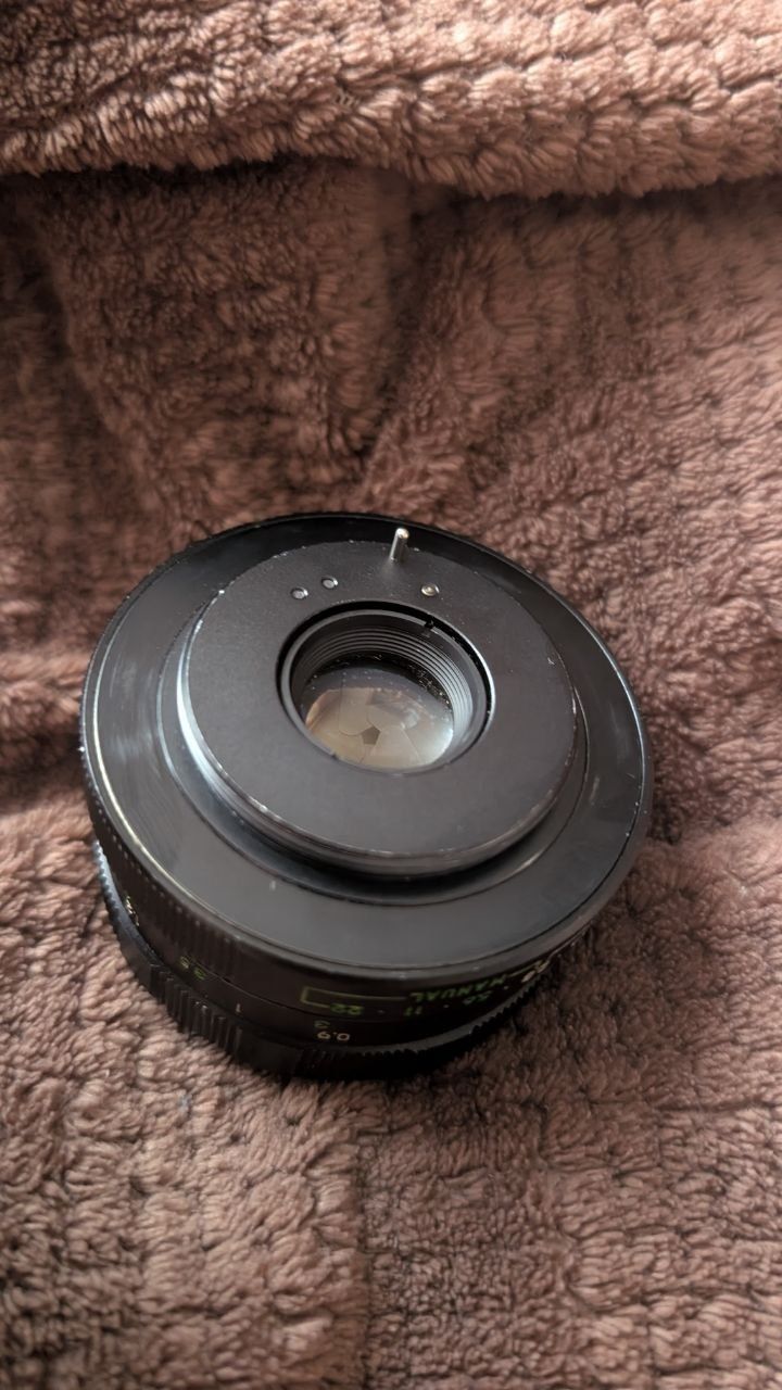 Об'єктив Cosinon Cosina F=55, f=2.8