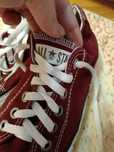 Converse trampki czerwone