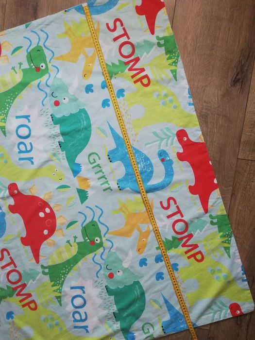 Pościel poszewka na kołdrę Dinozary.