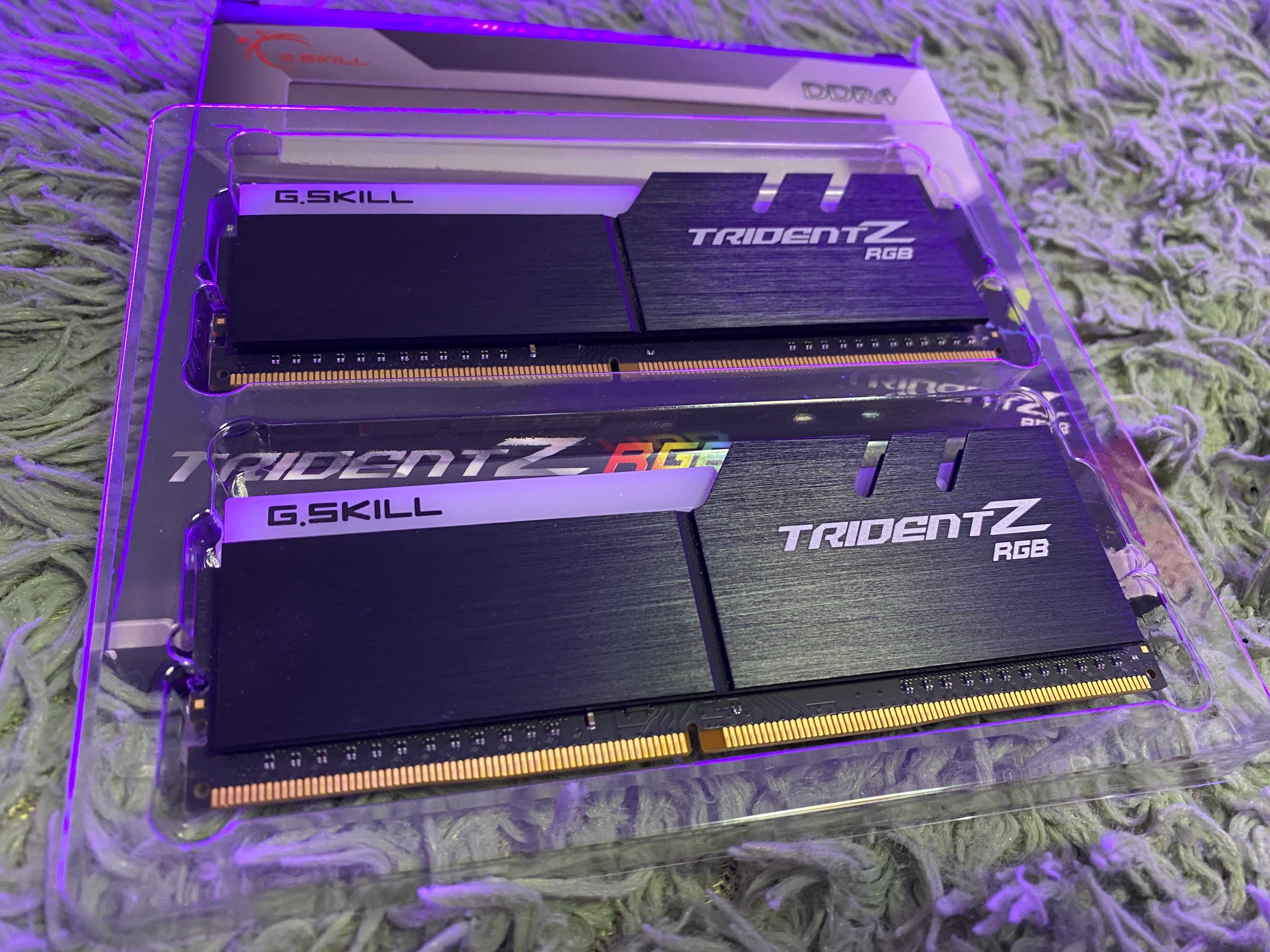 Оперативна памʼять G.Skill Trident Z DDR4-3000 CL14 Samsung B-die 16GB