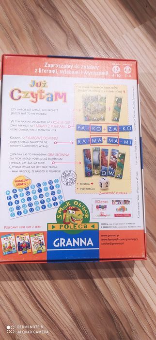 Zestaw do nauki czytania