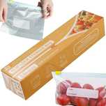 Torebki foliowe strunowe  zamykane szczelne do żywności 1200ml 15szt