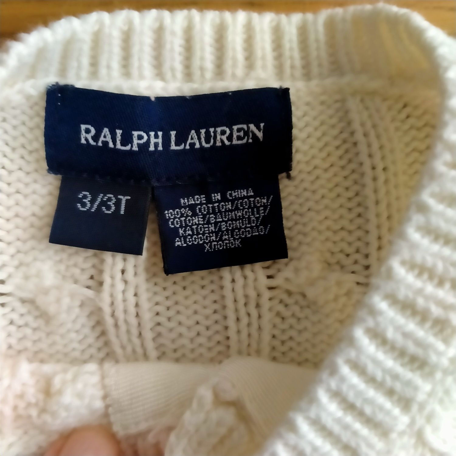 Sweterek dziecięcy Ralph Lauren