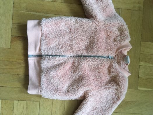 Bluza futerkowa Lindex rozm. 86 - dla bliźniaczek