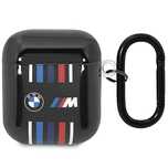 Etui BMW Multiple Colored Lines na AirPods 1/2 - czarne