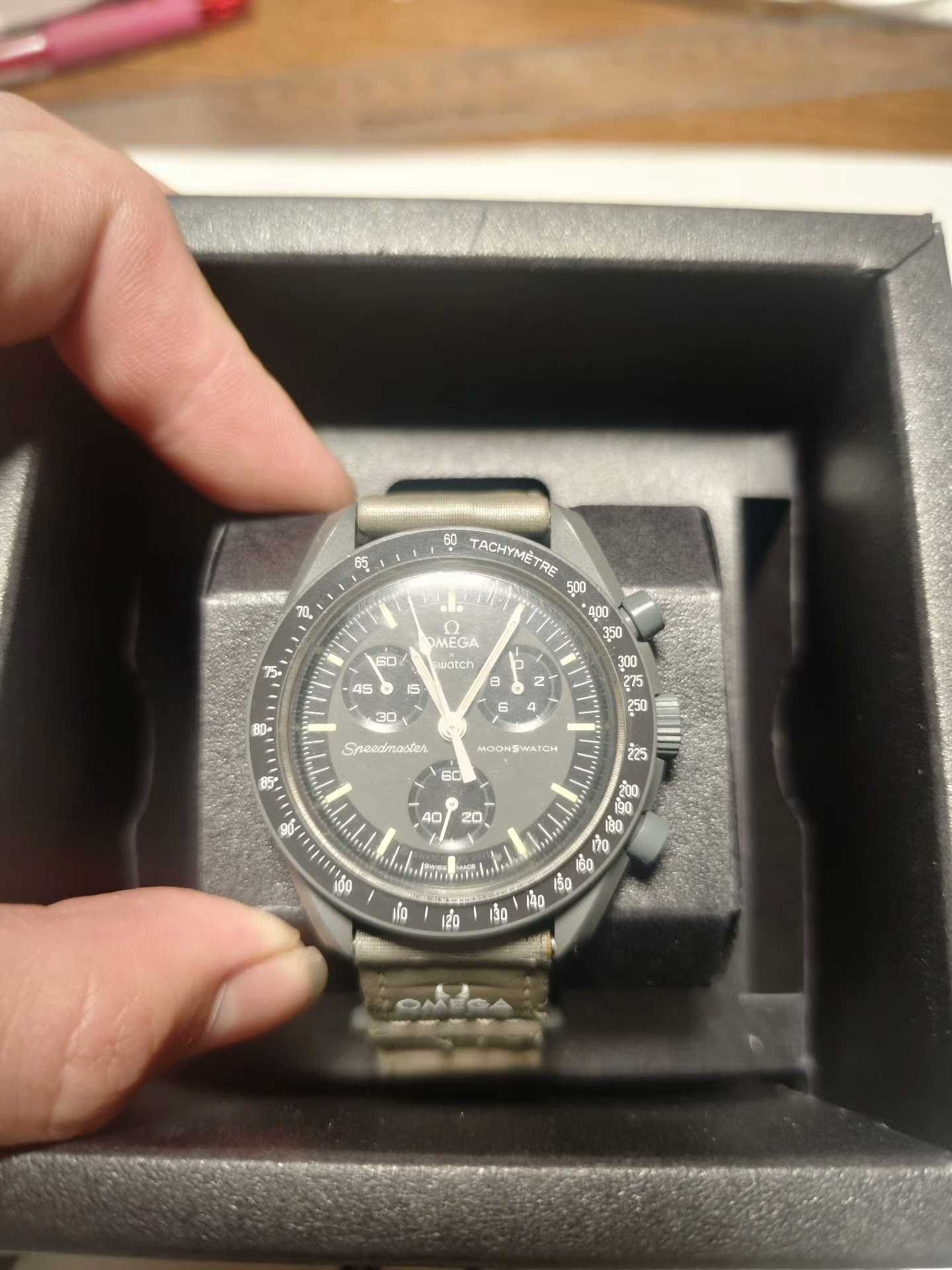 Omega x Swatch SO33A100 Mercury Quantum PL