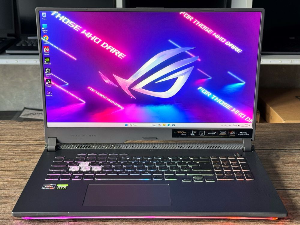 Asus Rog Strix G17/17.3/360Hz/Ryzen 7-6800H/32DDR5/1TB SSD/RTX 3060