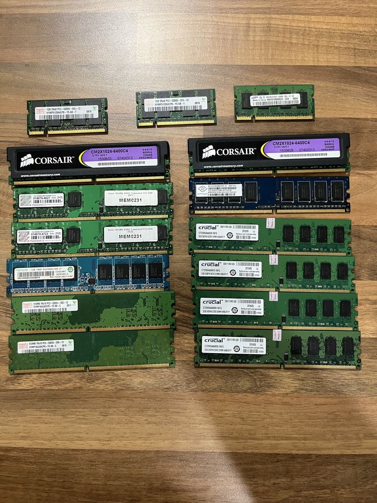 Varias memorias ram ddr2