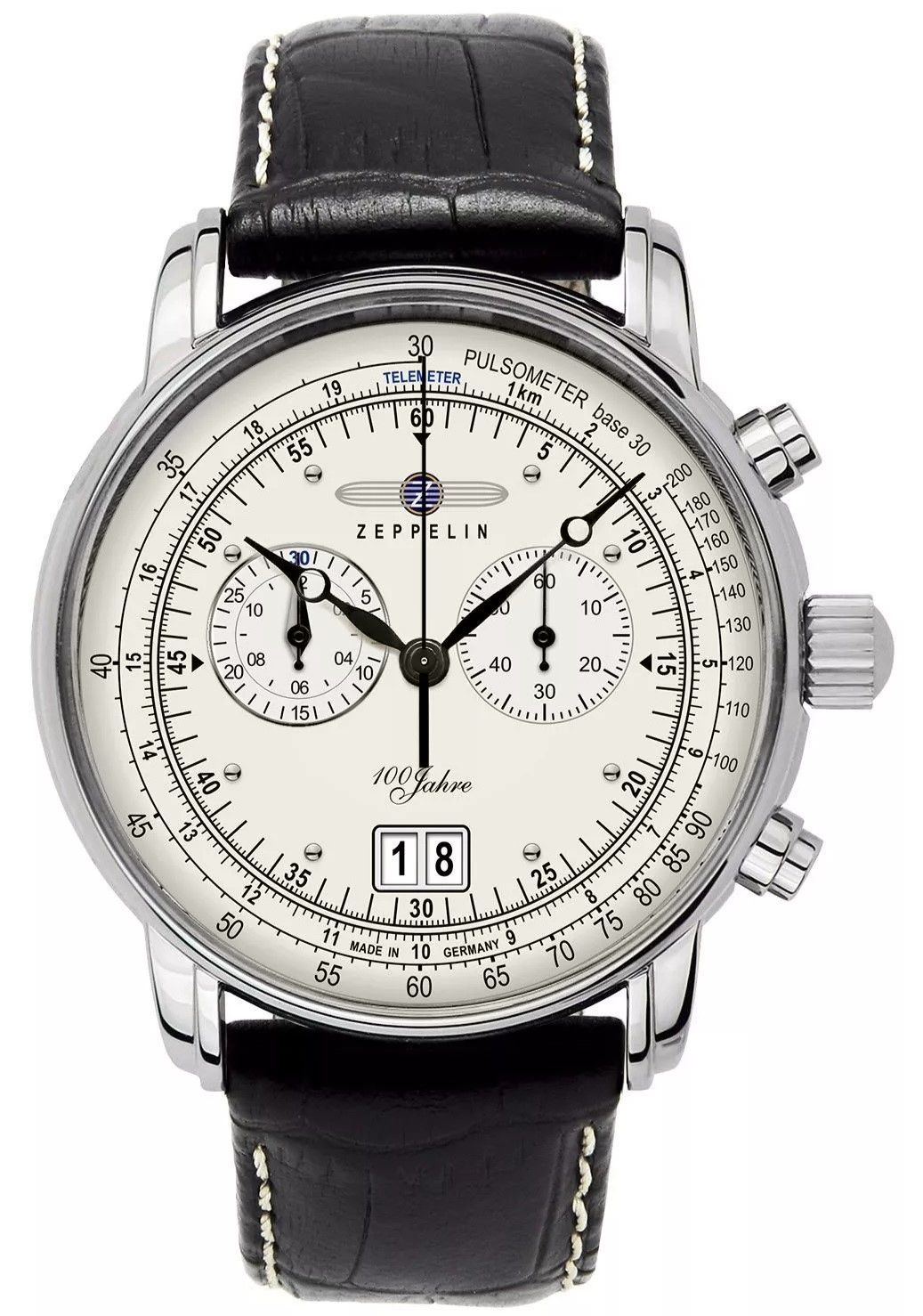 zegarek męski zeppelin 100 yahre 7690-1 + box