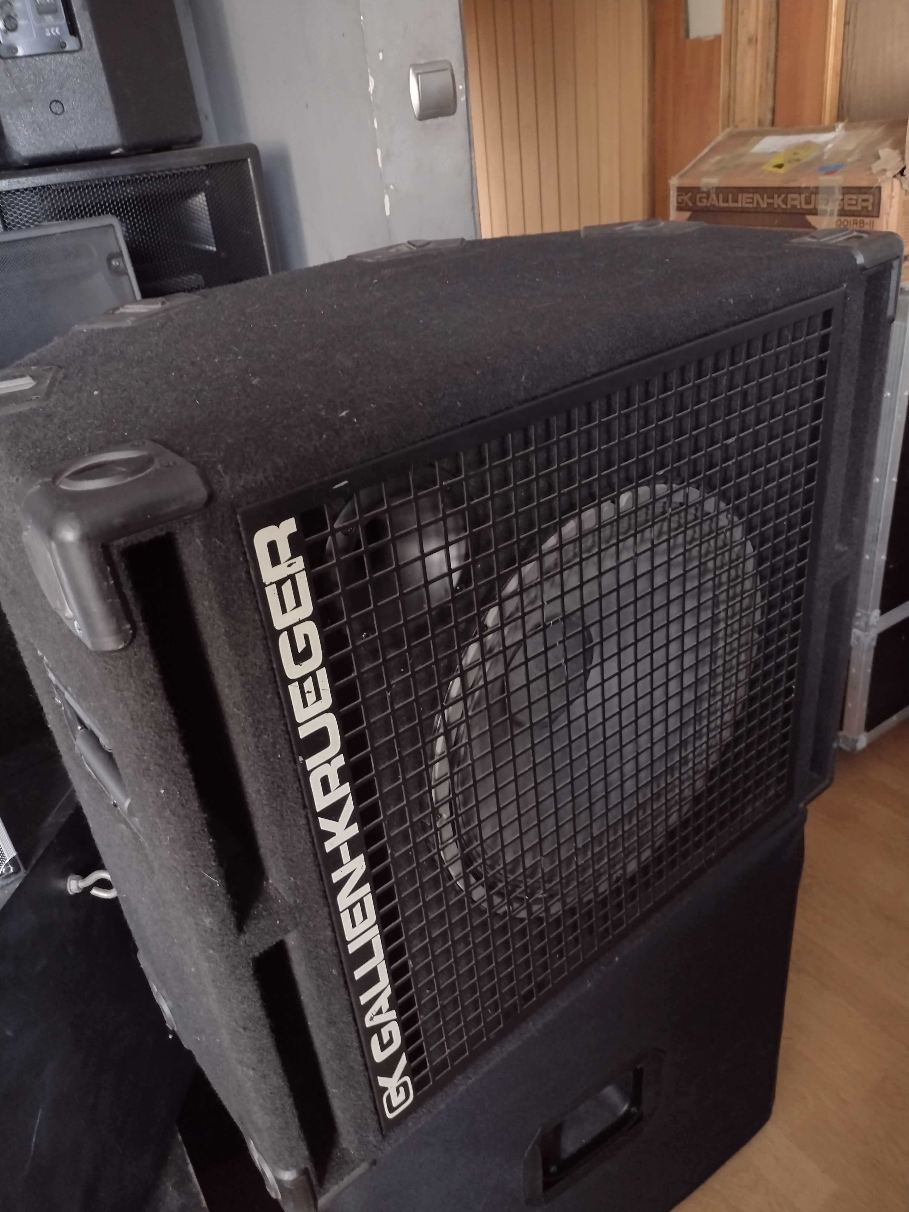 wzmacniacz basowy GALLIEN KRUEGER + kolumna 15"