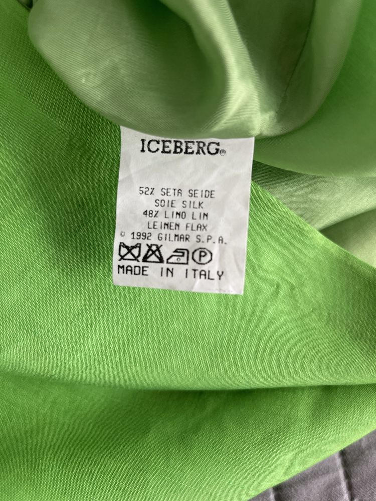 Костюм ICEBERG льняний(шовк)оригінал 46 розмір(М-Л)