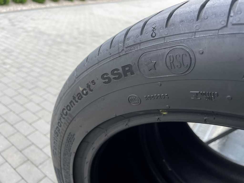 255 45 R18 Continental Sport Contact 5 SSR RSC 99W 5mm  x2