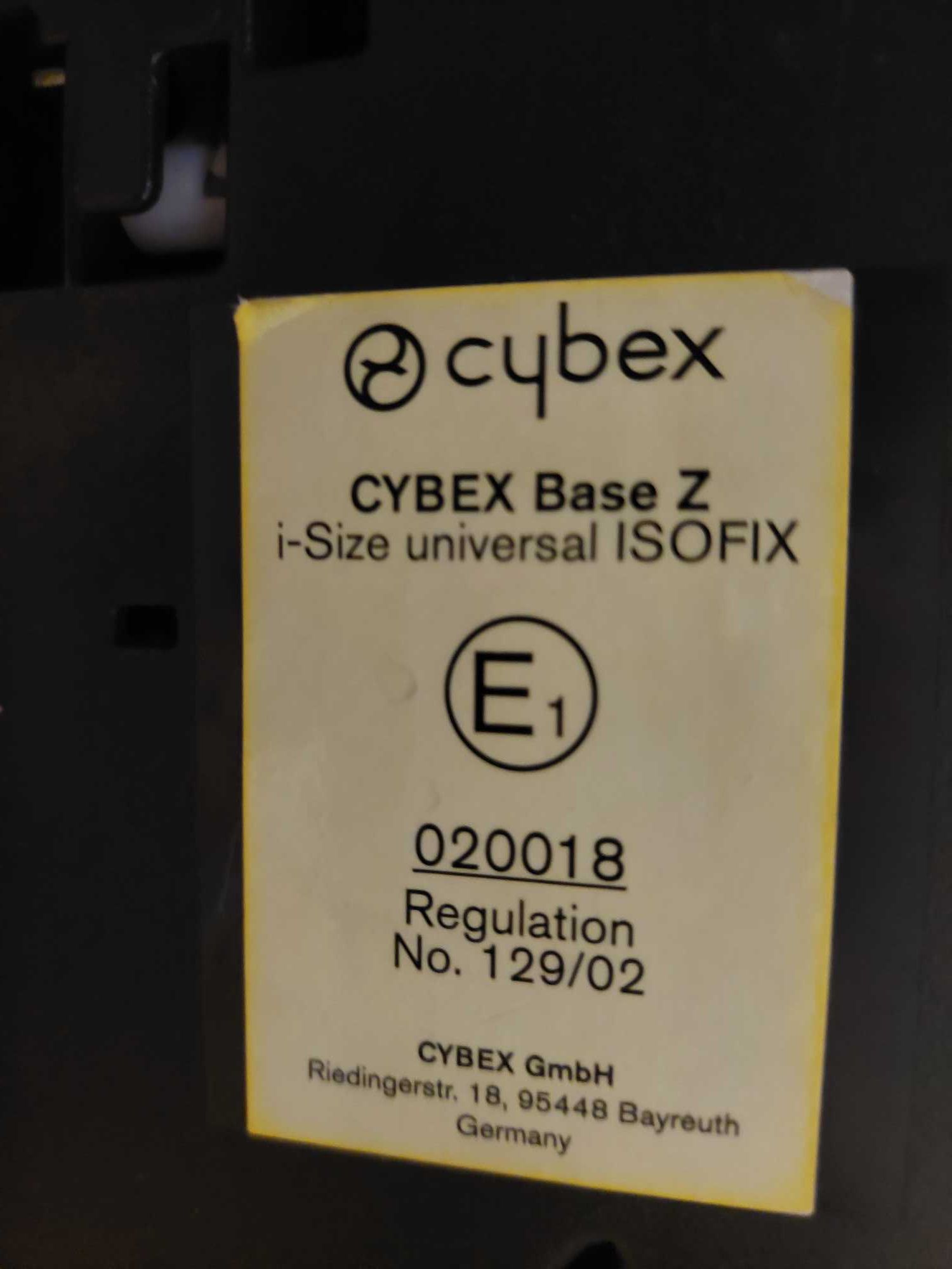 Base Isofix Rotativa 360⁰ CYBEX BASE Z Compativel com varios modelos