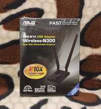 WiFi USB адаптер Asus USB-N14 Wireless-N300 (Новый)