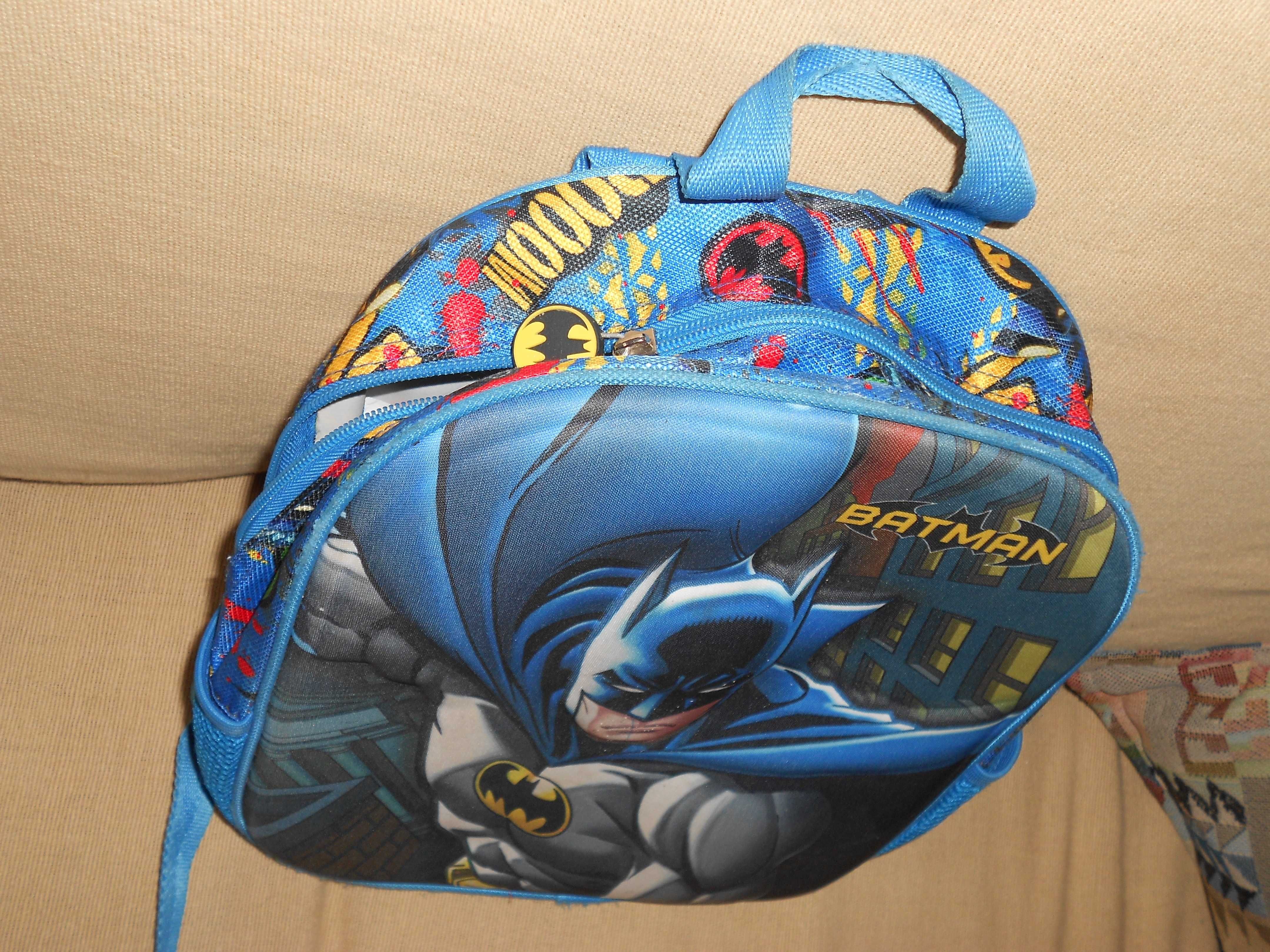 Mochila pequena pre-primaria infatil Batman