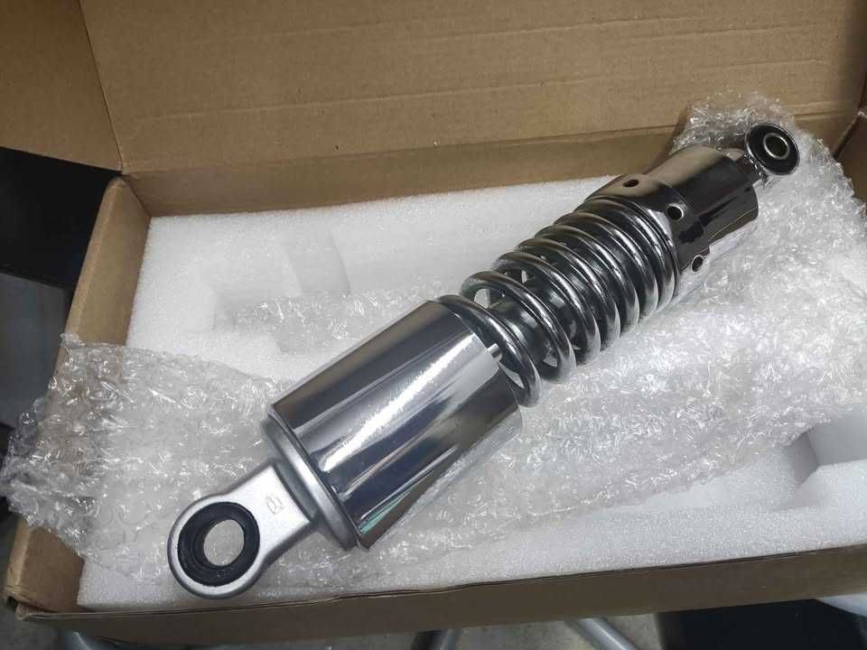 Amortecedor Mota Cromado 280mm Daelim 125, Honda 250