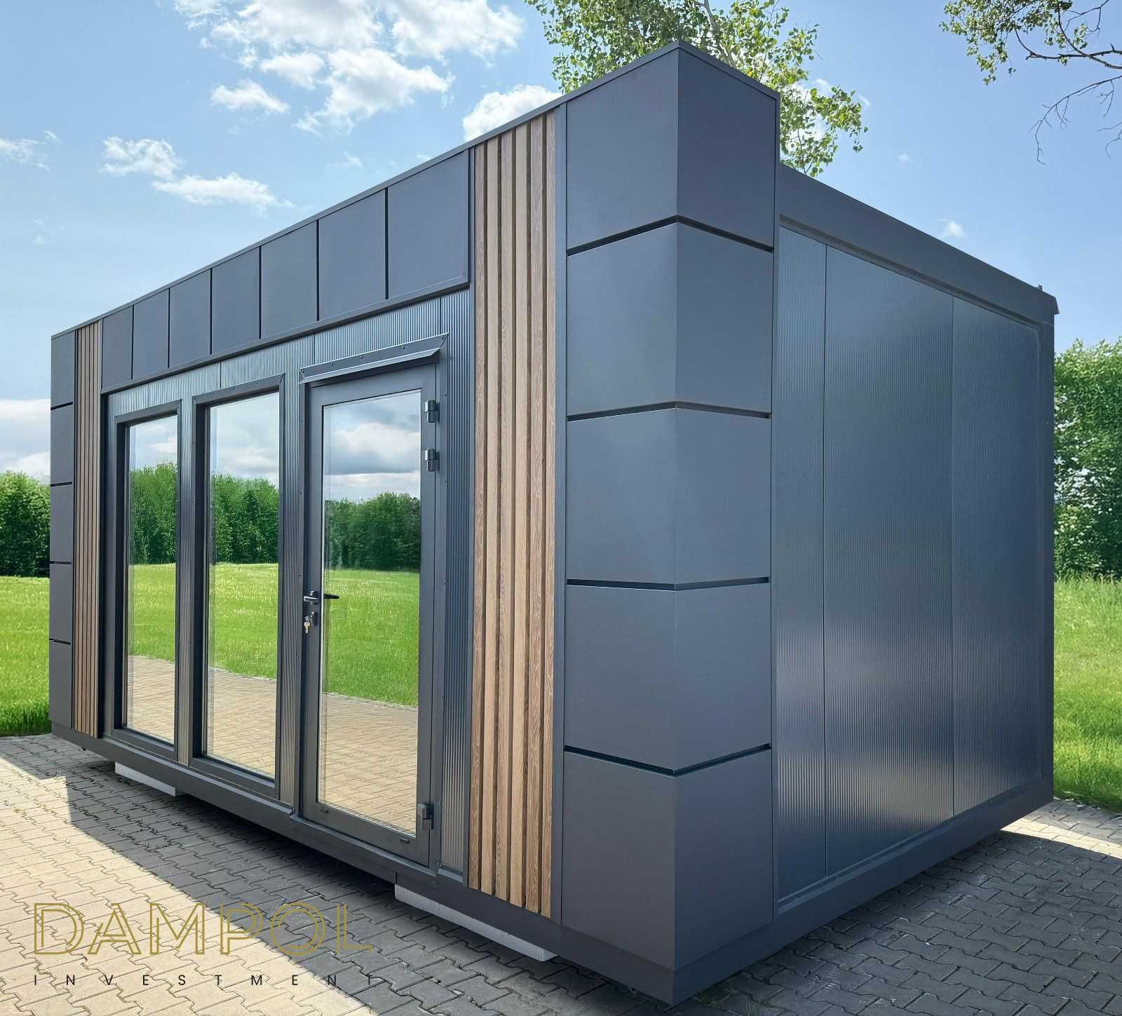 Nowoczesny pawilon handlowo- usługowy 6x3