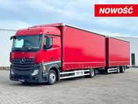 Mercedes-Benz ACTROS 1840 / ZESTAW TANDEM 120 M3 / 7,75 M + 7,75 M / SALON PL  tablet dotykowy wyświetlacze jumbo pierwszy właściciel