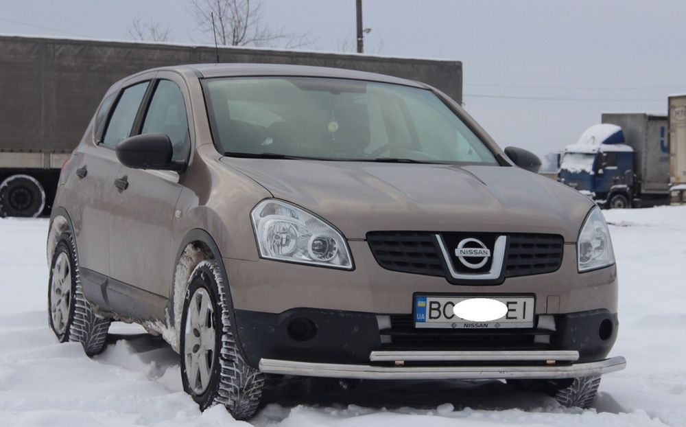 Кенгурятник Nissan Qashqai 2007-2014 Захист бамперу Дуги Тюнінг