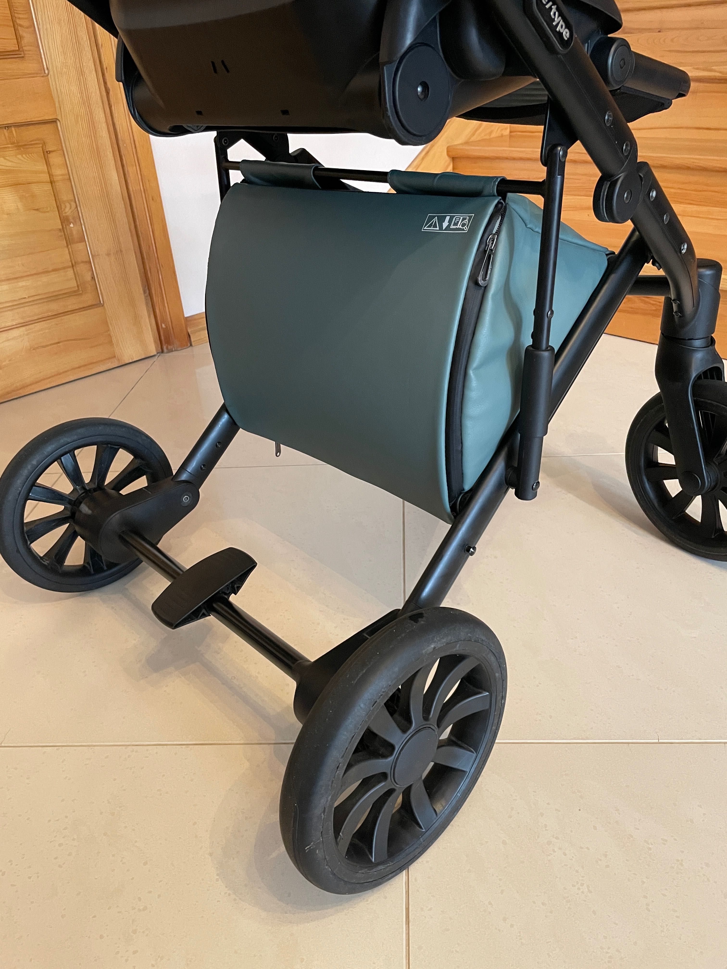Wózek 2w1 gondola i spacerówka Anex e-type