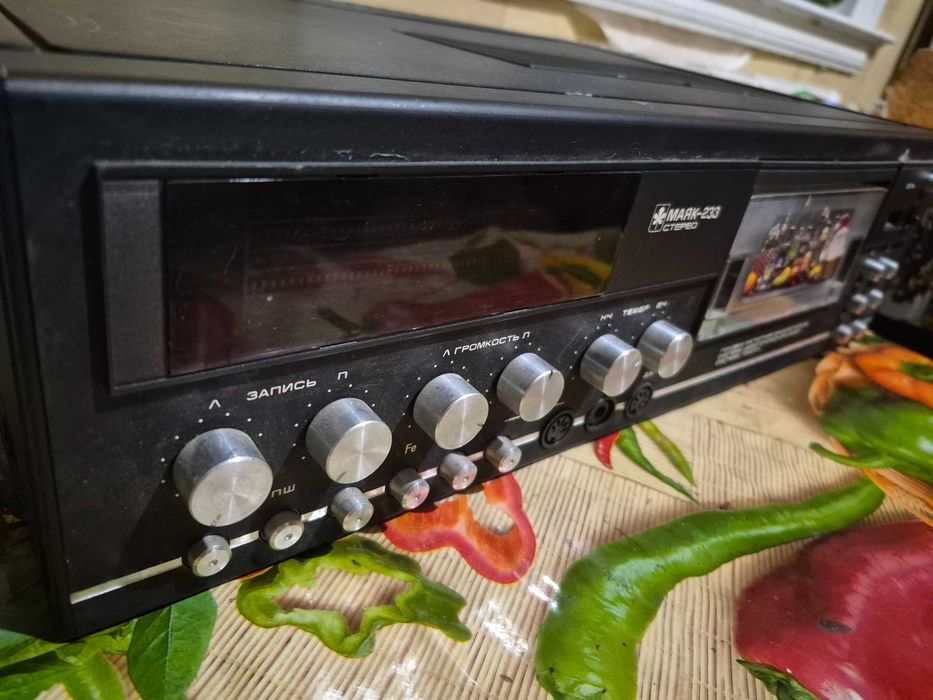 Магнітофон приставка. Маяк-233 Стерео
