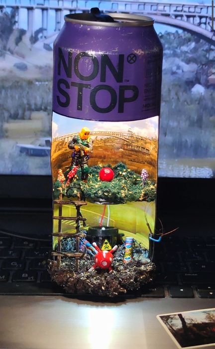 Лампа "STALKER" (Диорама) / Виручка з продажу — для ЗСУ