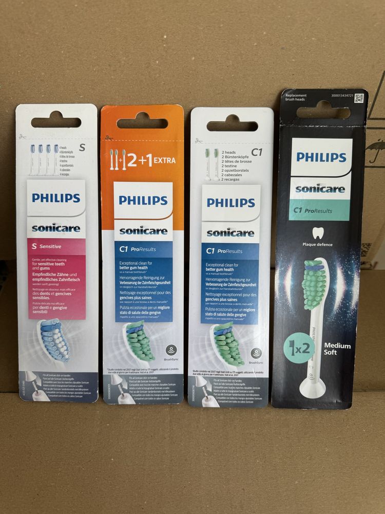 Оригінальні Philips C1, Sensitive, Pro Results насадки