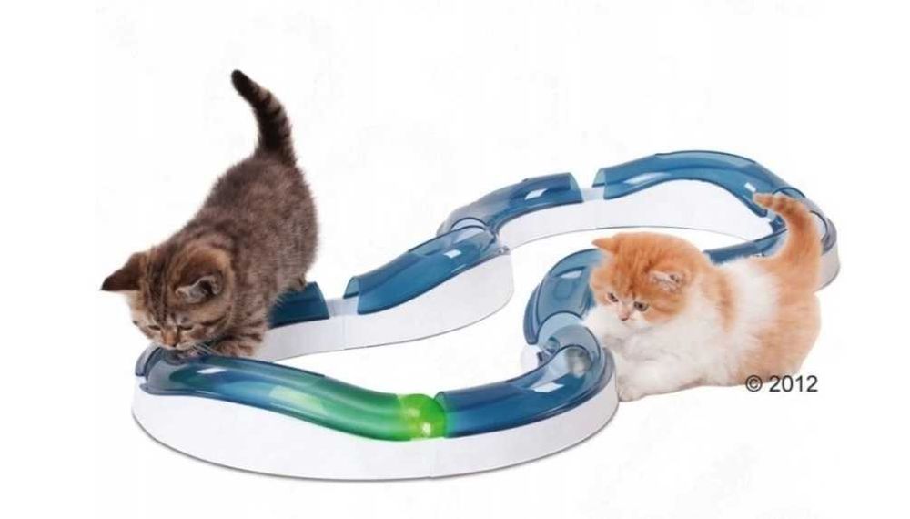 Catit Design Senses Super Roller tunel tor zabawka dla kota z piłeczką