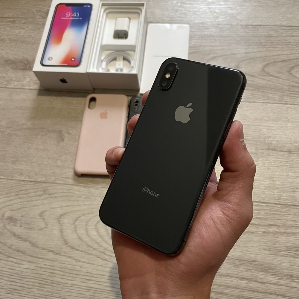 iPhone X(256gb)100%neverlock айфон 10