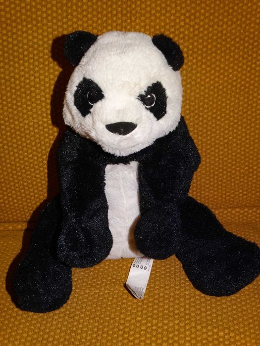 Maskotka Pluszak Poduszka Panda Kramig 30 cm Ikea