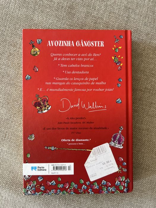 Livro juvenil “Avozinha gangster