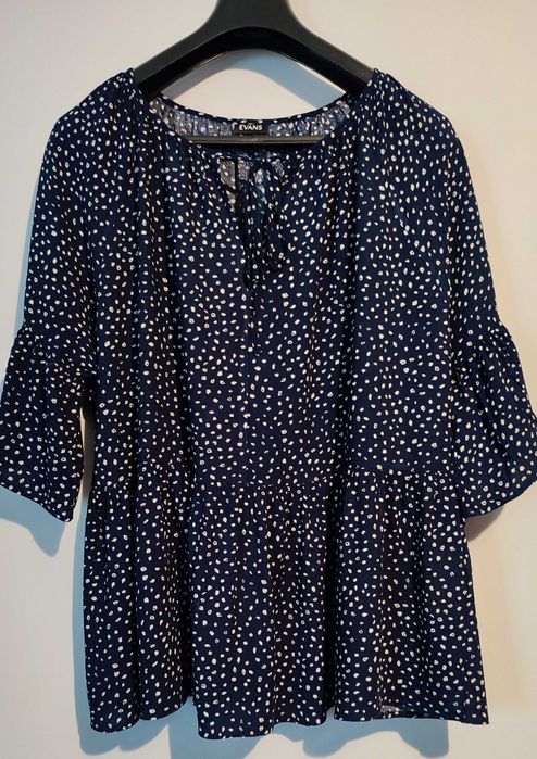 Bluzka damska Evans plus size, 100% wiskoza