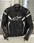 Casaco para moto em pele Alpinestars