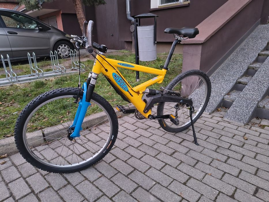 Rower Centurion No Pogo AC1 MTB retro full suspension carbon karbon