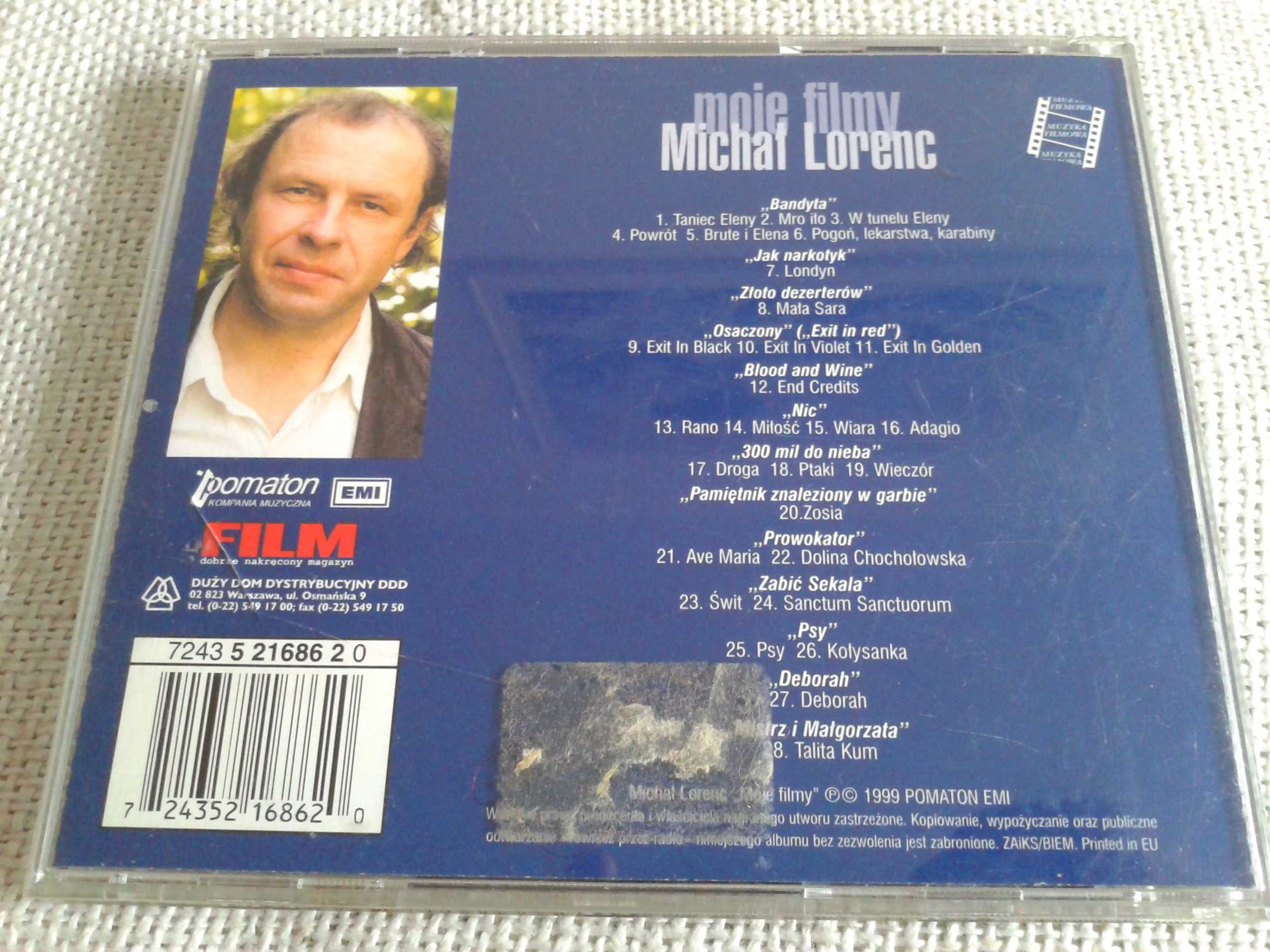 Michał Lorenc – Moje Filmy  CD