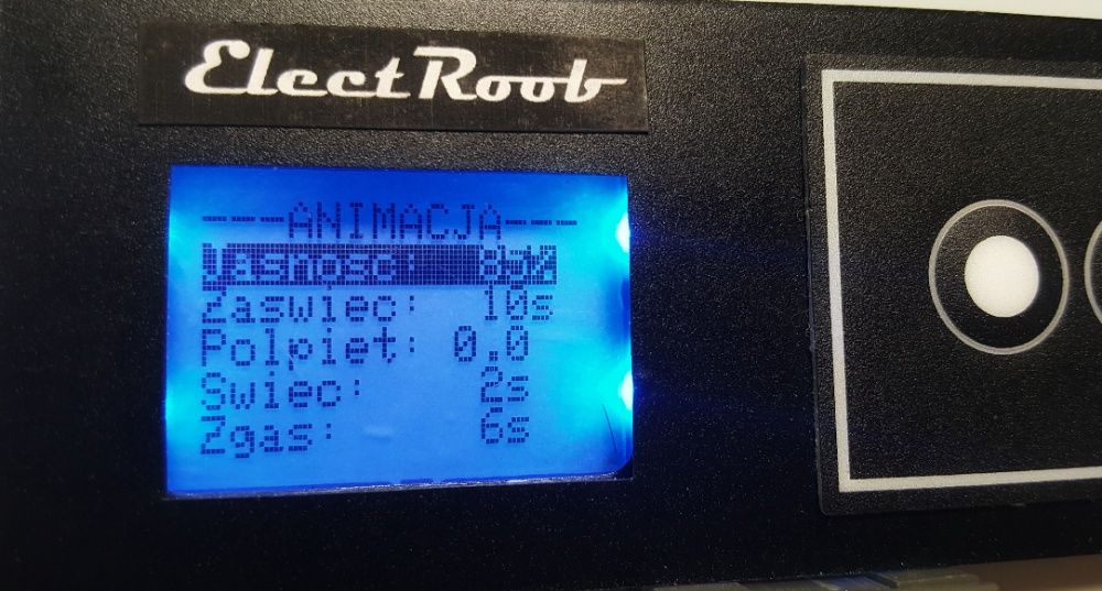 Sterownik schodowy, czujniki Sharp, opcja półpiętro, wi-fi