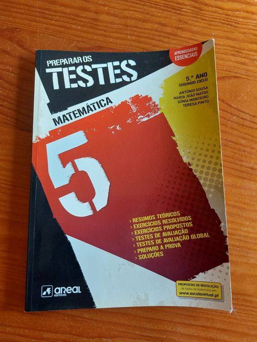 Livro de testes de matemática 5 ano
