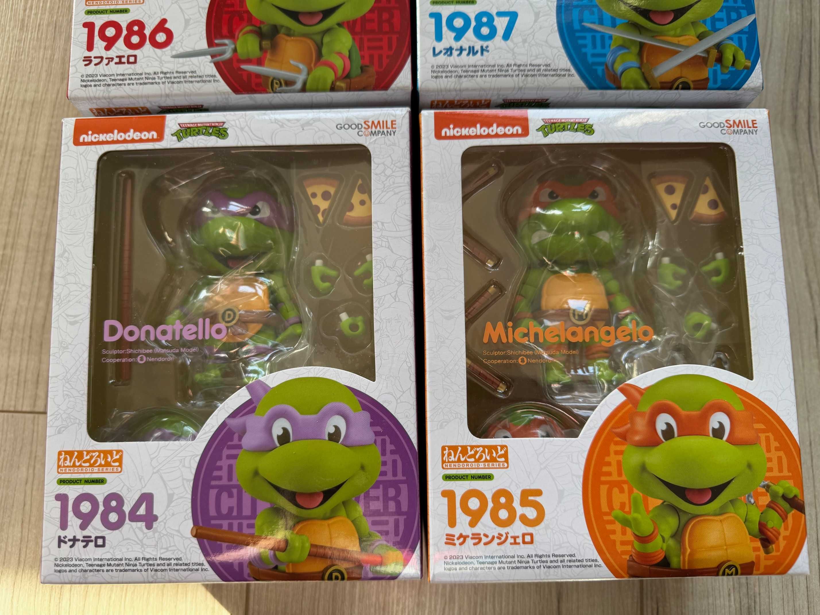 Nendoroid Teenage Mutant Ninja Turtles TMNT 2 żółwie