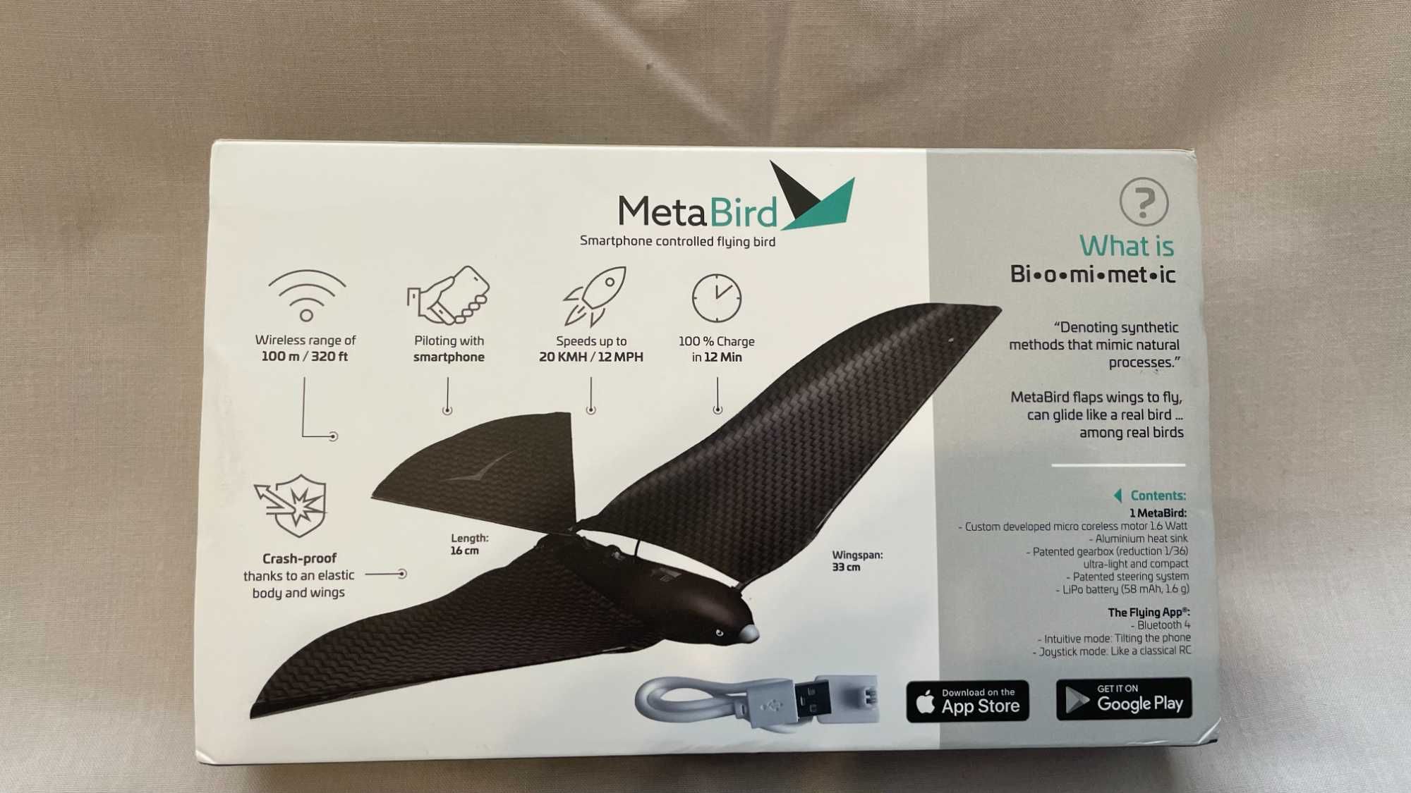 MetaBird Bionic Bird Bioniczny Robot Ptak