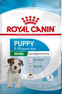 Royal Canin Mini Puppy 5*800g 4kg GRATIS 2 wiaderka na karmę