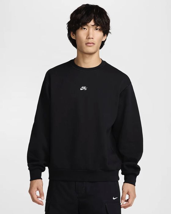 Оригінал Nike SB (S,L) Fleece Essential Logo Свитшот Кофта FV7353