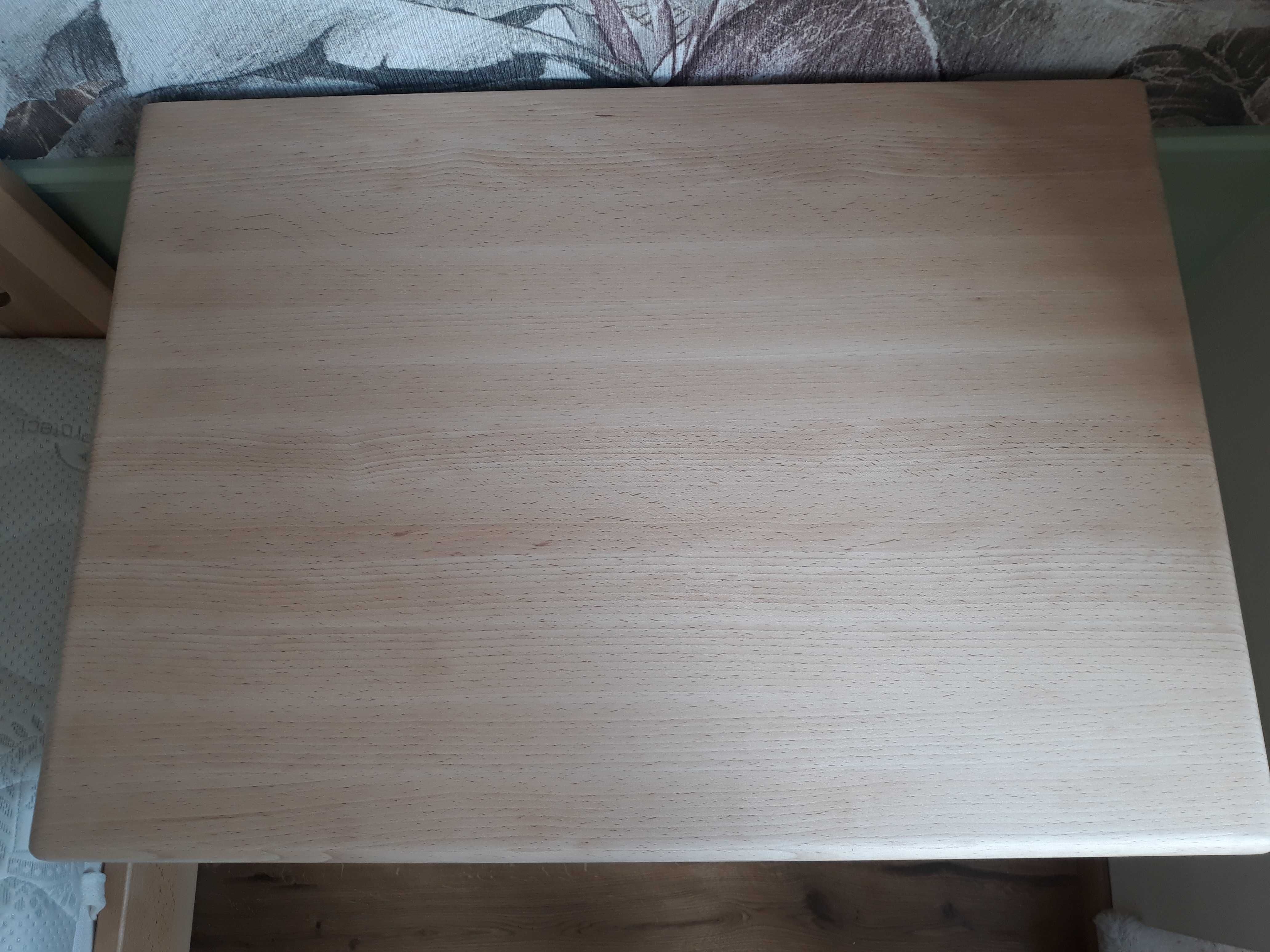 Konsola/biurko z litego drewna bukowego