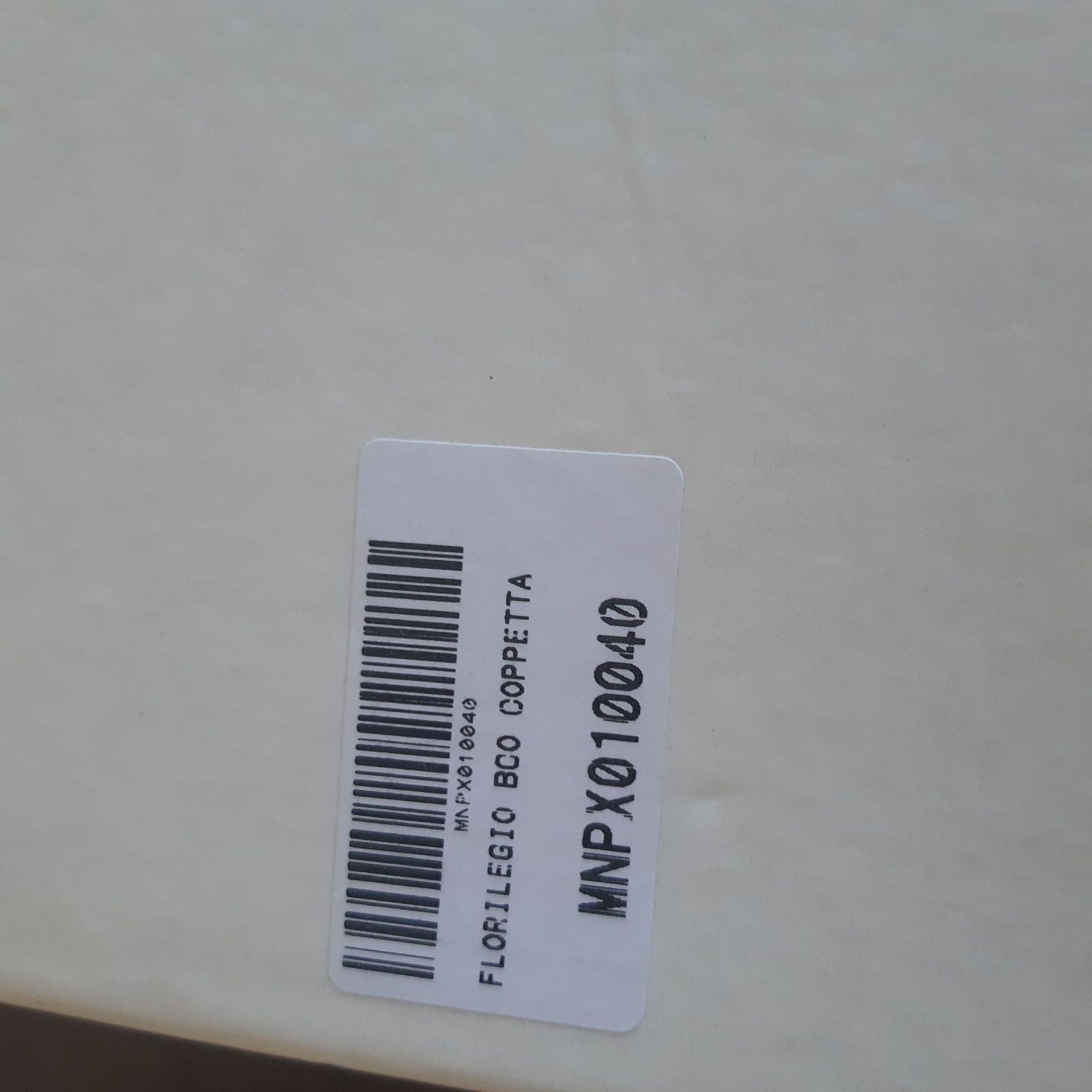 Biała porcelanowa miska z kwiatami 3d Henriette  10x17cm nowe z opakow