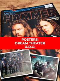 Metal Hammer 2021 - Metallica, Plakaty: Dream Theater i U.D.O.