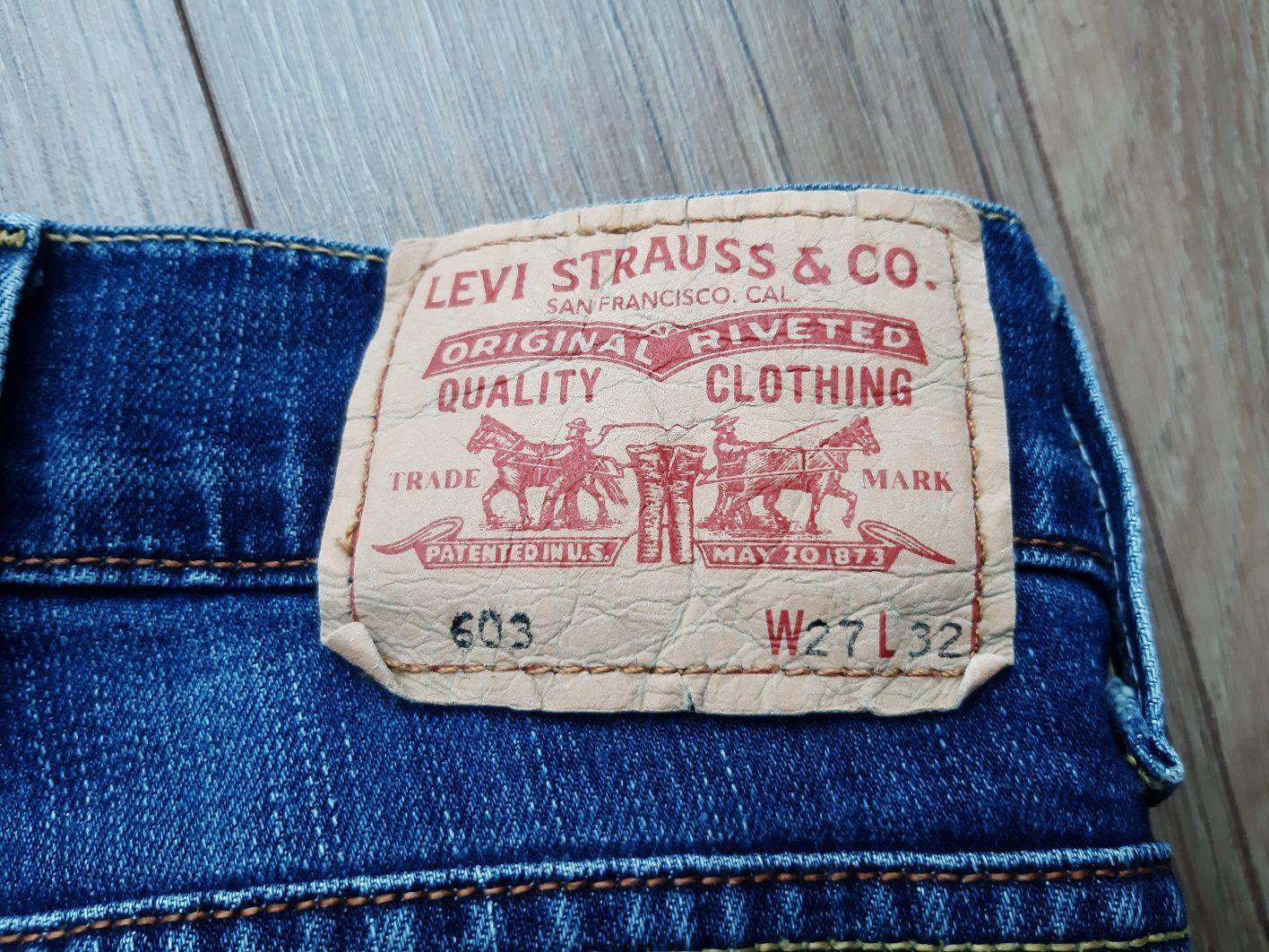 Spodnie jeans Levi Strauss & Co W27 L32