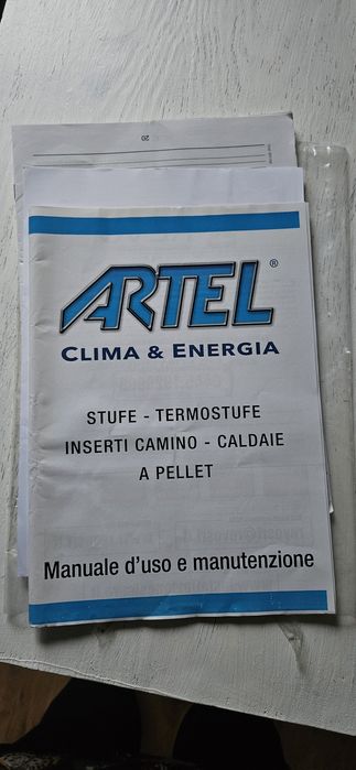 Piec kominkowy, kominek na pellet Artel