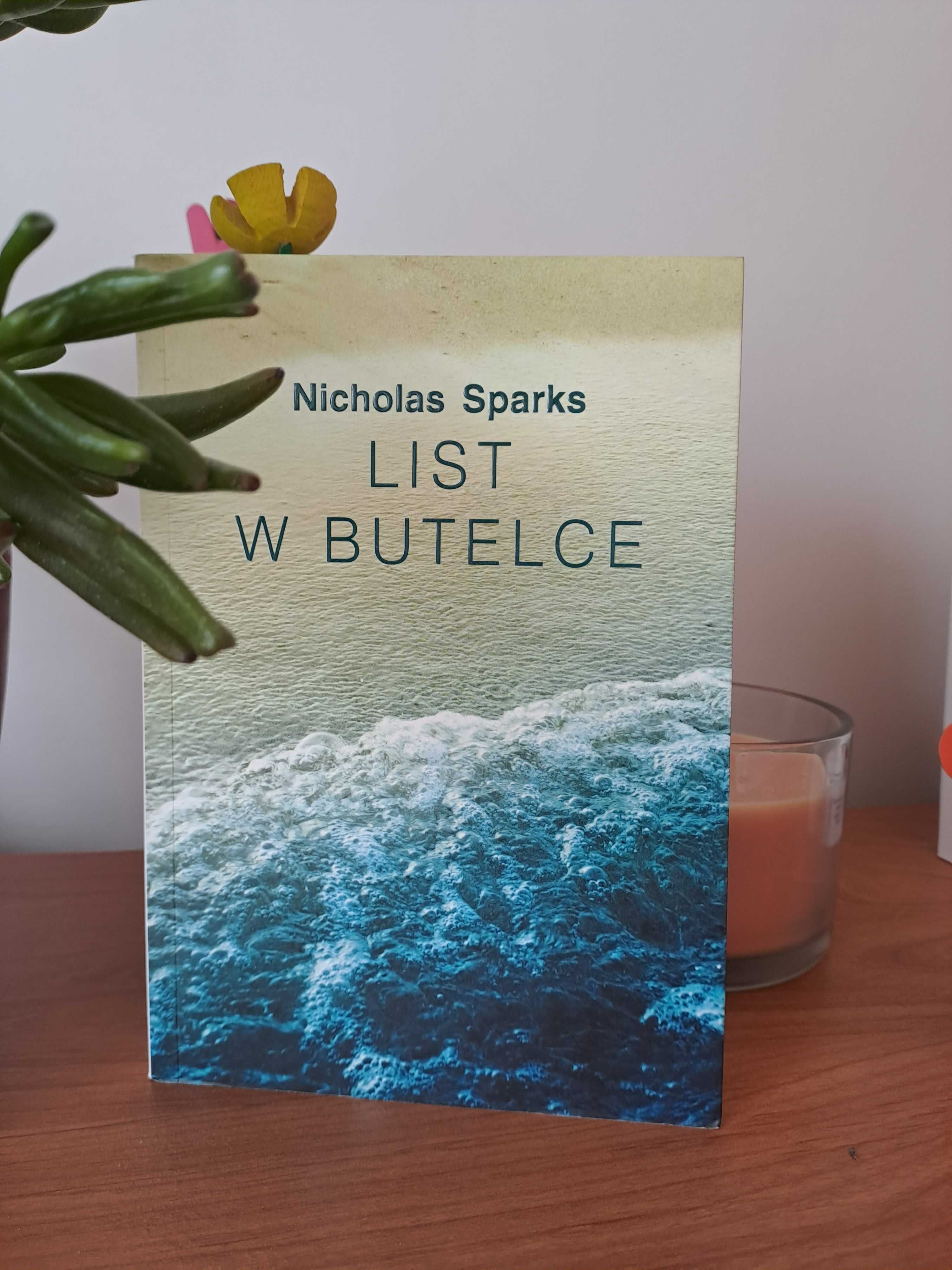Książka Nicholas Sparks "List w butelce"