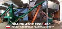 Granulator EVOL 500 - Linia produkcyjna do PELLETU -> "LABORA ENERGY"