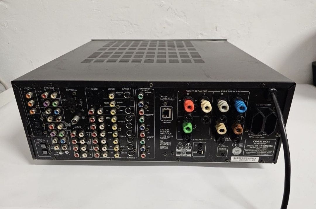 Am/Fm 7.1 Amplituner Onkyo TX-NR-801E, 7*135 W